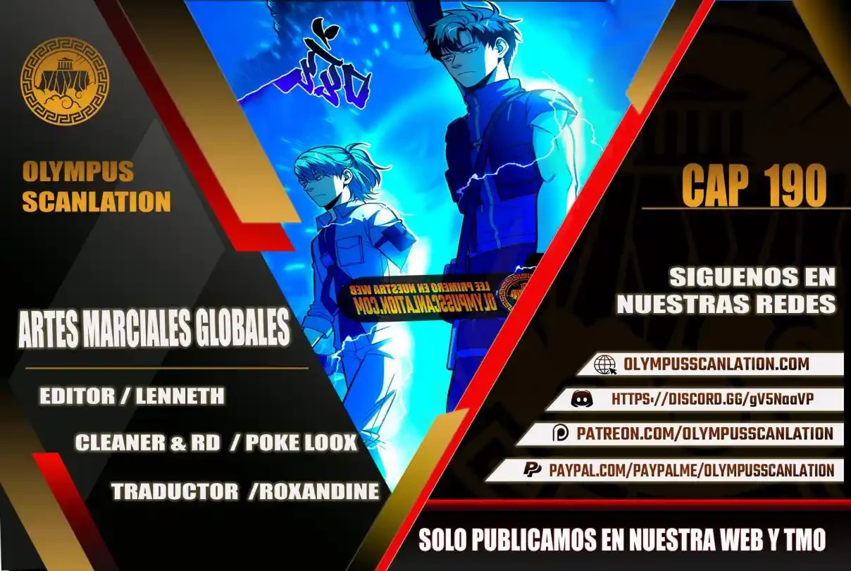 Artes Marciales Globales > Capitulo 190 > Page 01